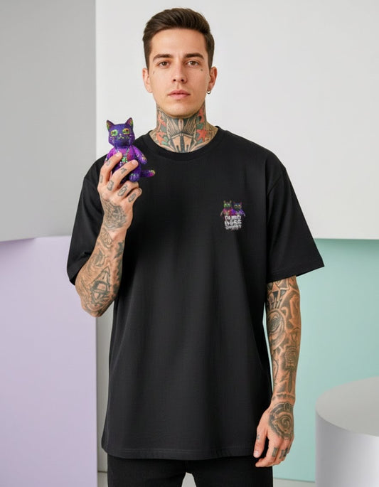 “PURR BOSS ENERGY” Unisex Oversized Standard T-Shirt