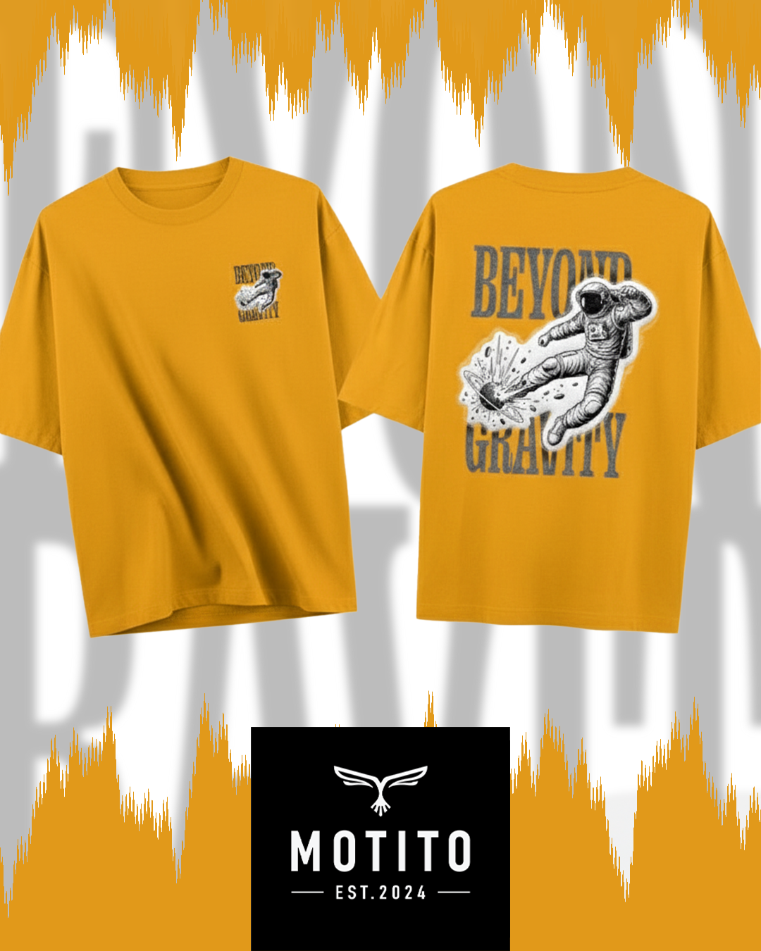 BEYOND GRAVITY -Unisex Oversized Classic T-Shirt
