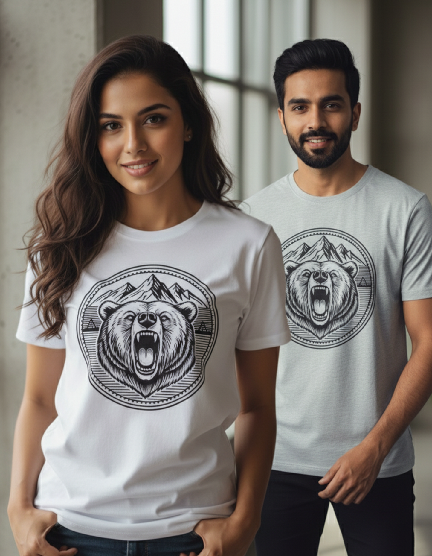 Mountain Roar Unisex Classic Crew T-Shirt