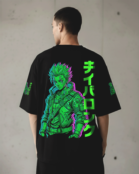 Cyber Oni- Unisex Oversized Classic T-Shirt