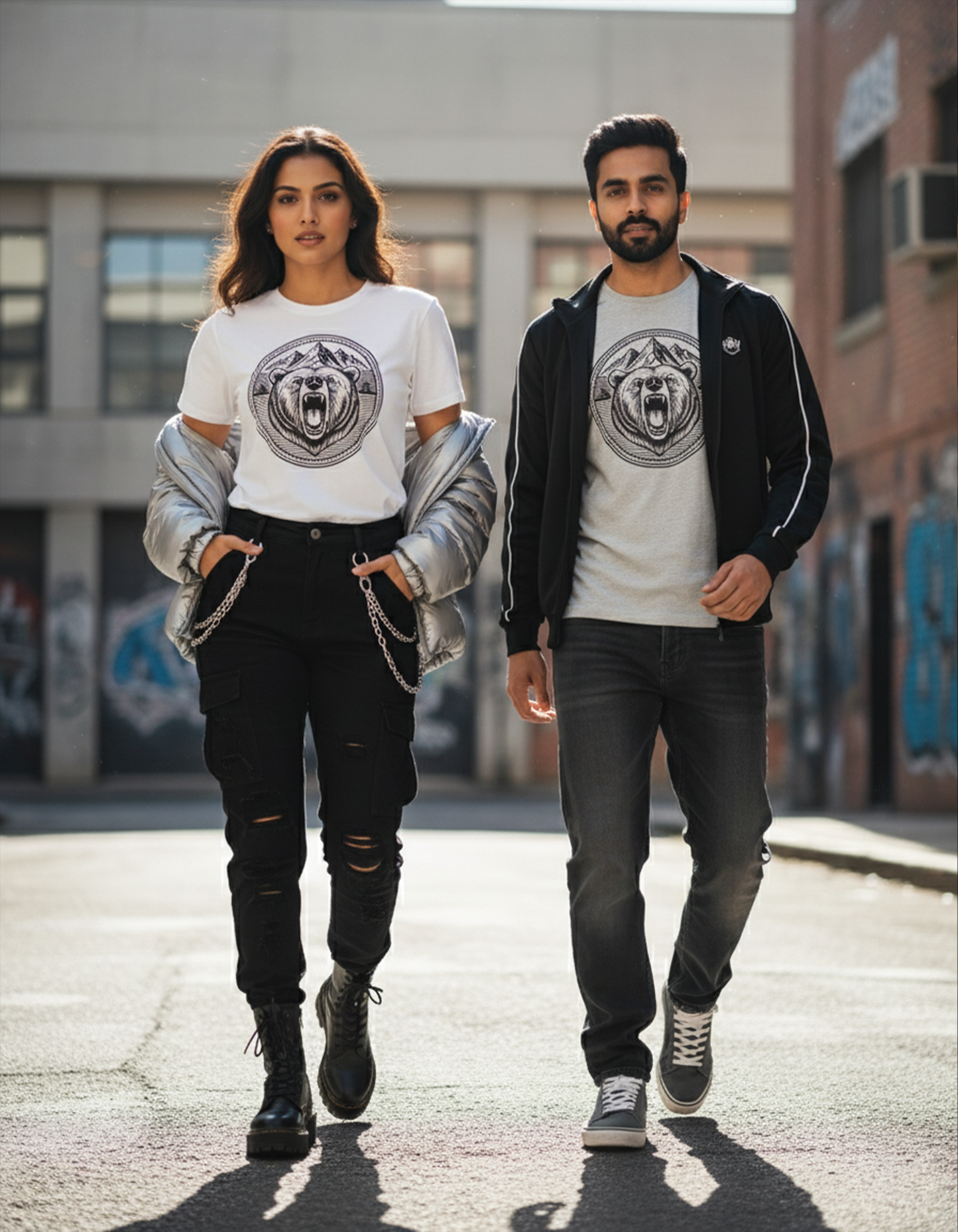 Mountain Roar Unisex Classic Crew T-Shirt