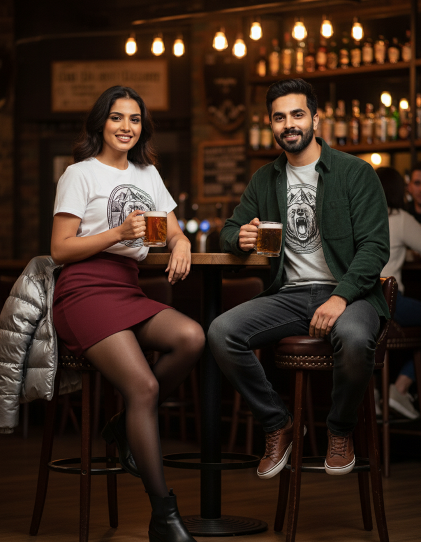 Mountain Roar Unisex Classic Crew T-Shirt