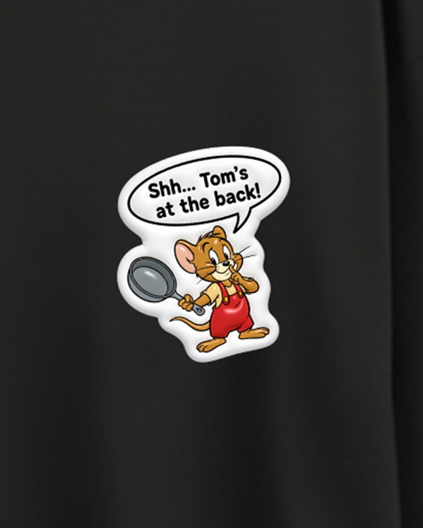 TOM & JERRY - Unisex Oversized Classic T-Shirt