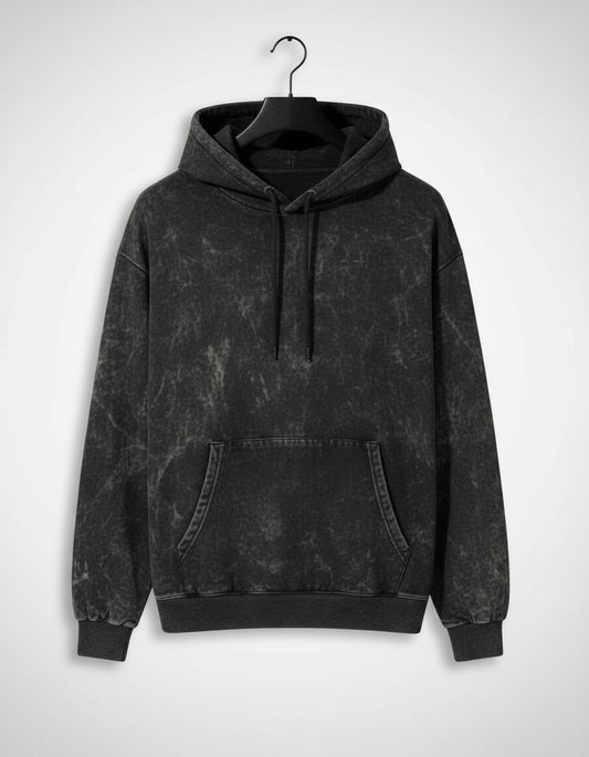 MOTITO Unisex Acid Washed Hoodie