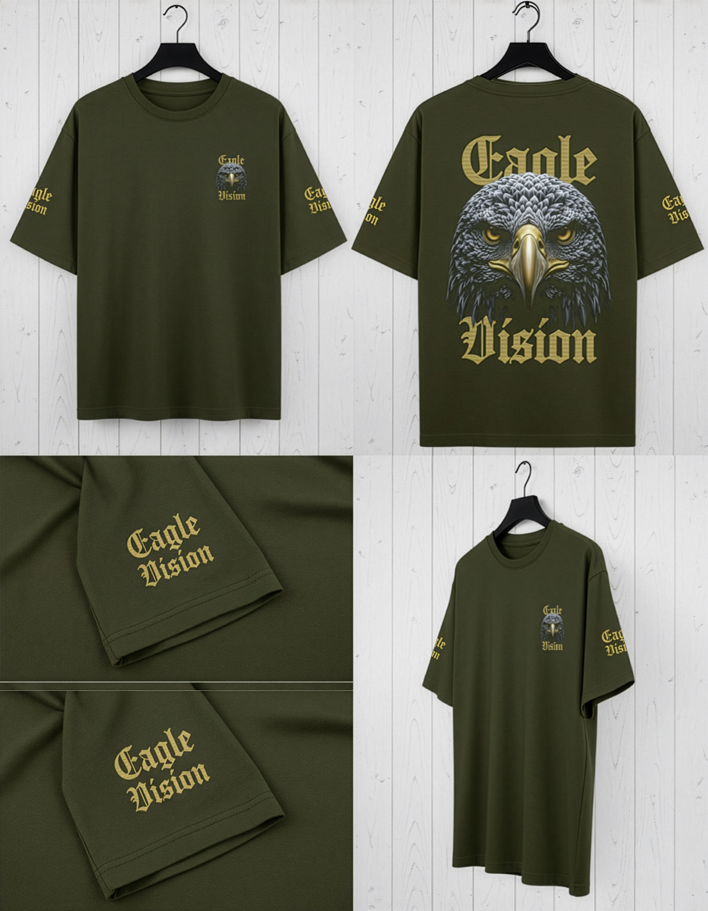 EAGLE VISION- Unisex Oversized Classic T-Shirt